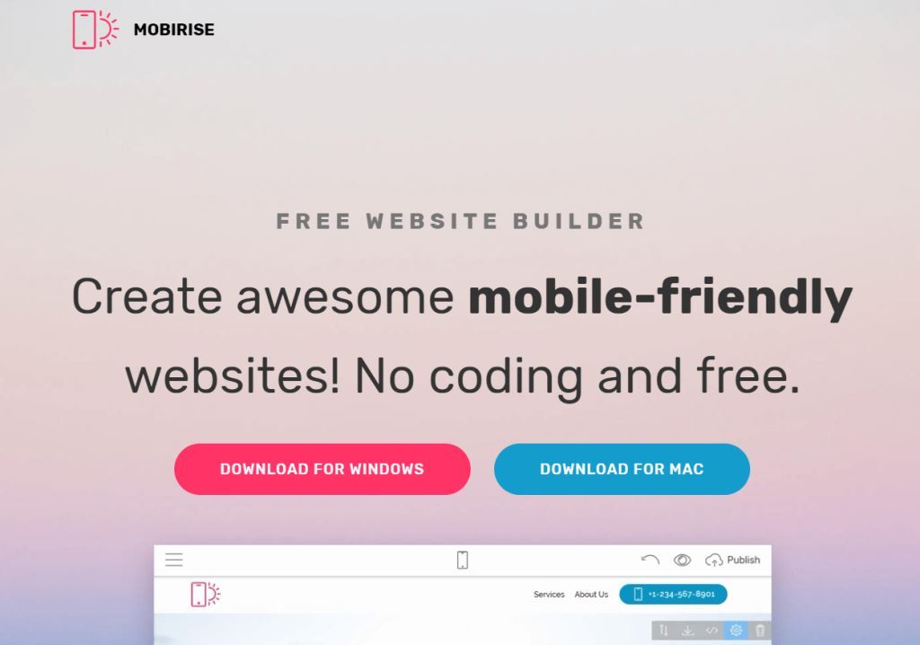 best website builder for mac free